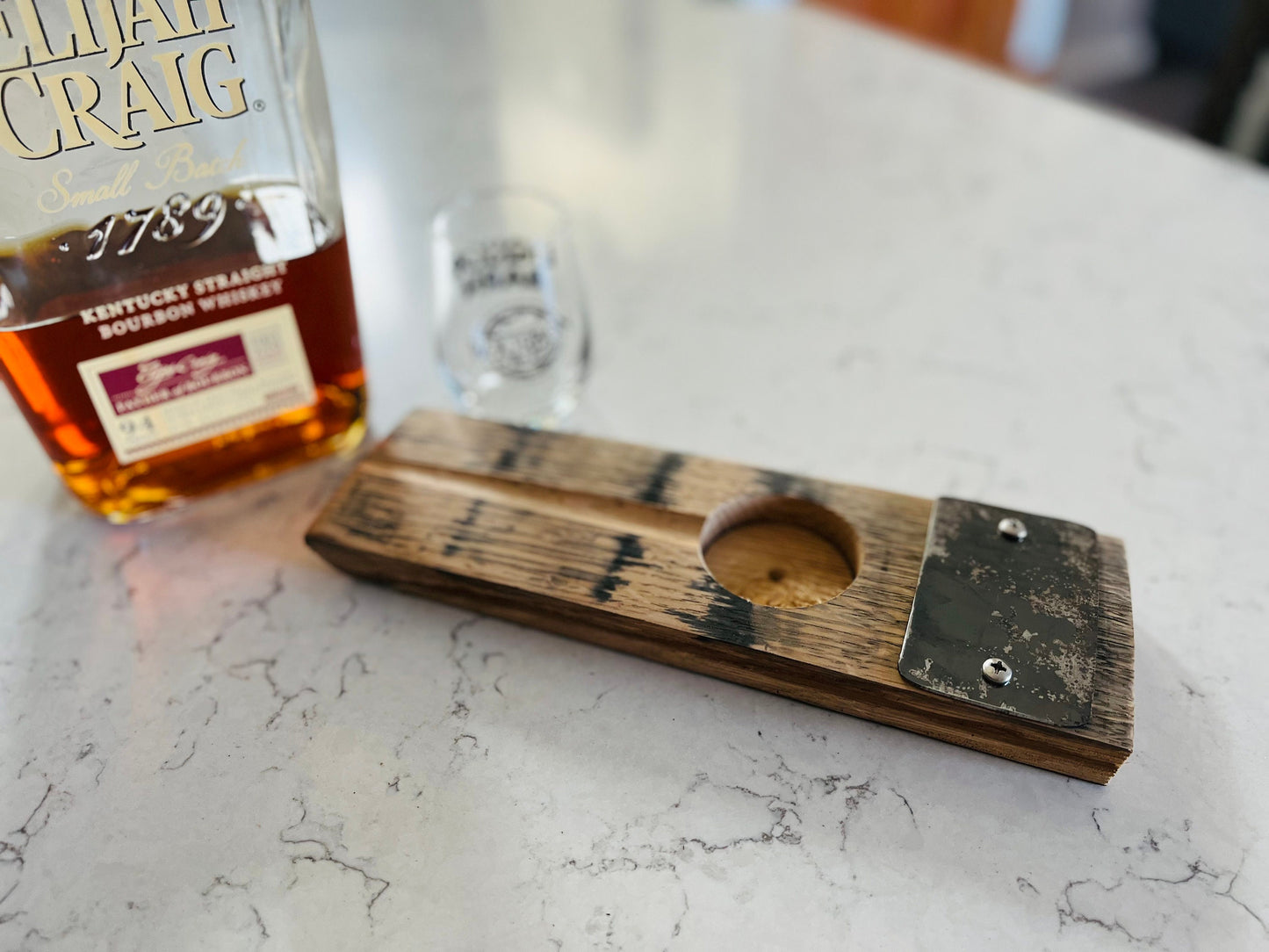 Bourbon Barrel Stave Personalized Cigar Holder
