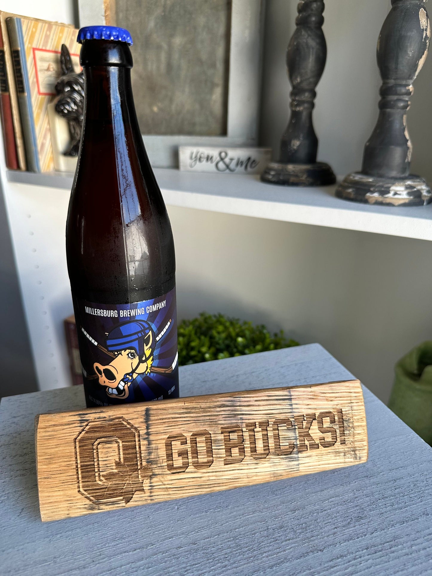 Bourbon Barrel Stave Personalized Laser Engraved Bottle Opener