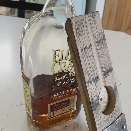 Bourbon Barrel Stave Personalized Cigar Holder