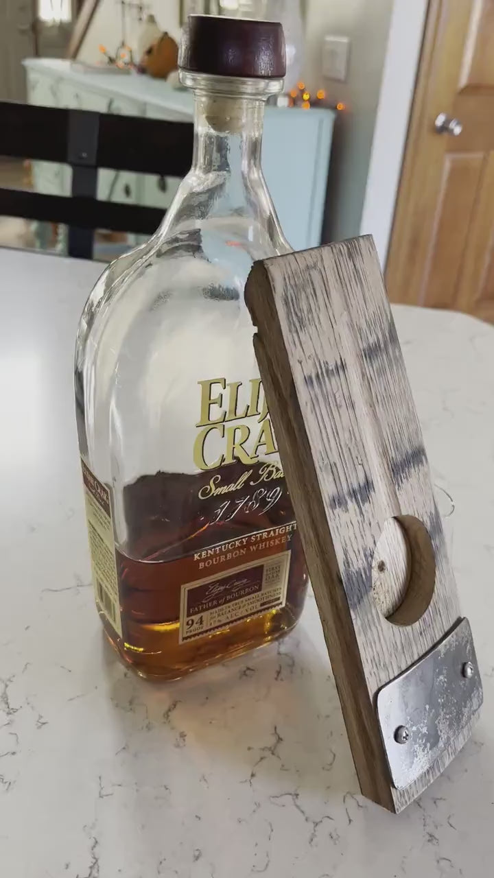 Bourbon Barrel Stave Personalized Cigar Holder